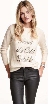 Отзыв на Пуловер с блестками из Интернет-Магазина H&M