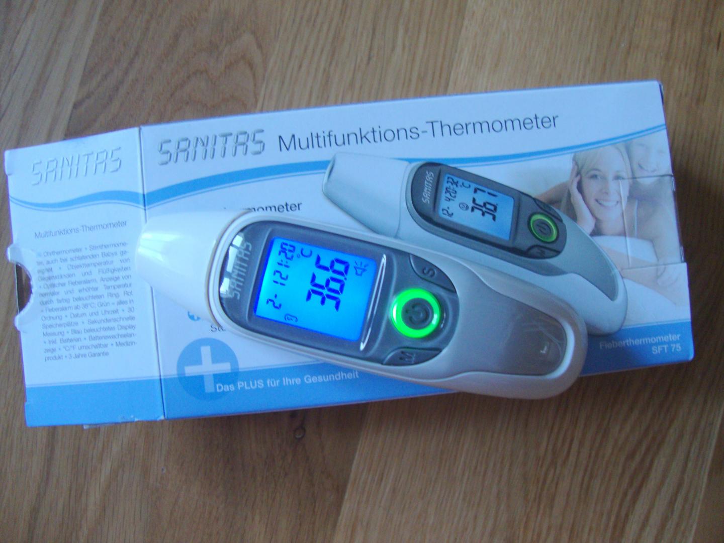 Отзыв на SANITAS Multifunktionsthermometer SFT 75 из Интернет-Магазина LIDL