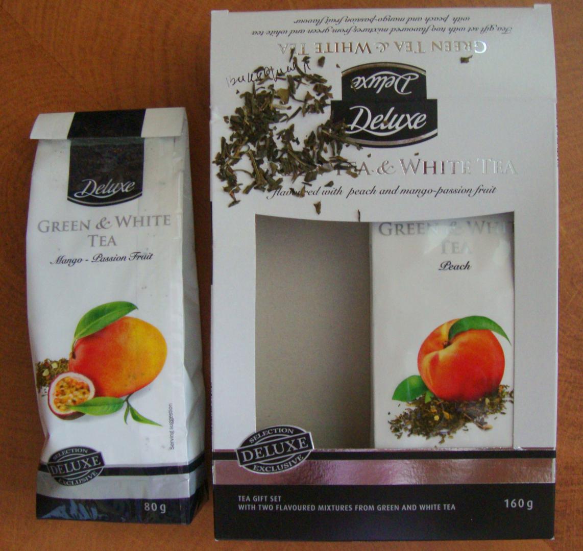 Отзыв на DELUXE зеленый чай и белый чай из Интернет-Магазина LIDL