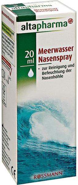 Отзыв на altapharma Meerwasser Nasenspray из Интернет-Магазина ROSSMANN