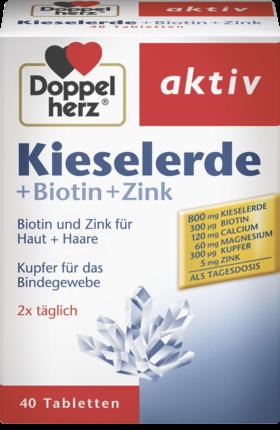 Отзыв на Doppelherz Kieselerde + Biotin + Zink Tabletten, 40 St из Интернет-Магазина DM