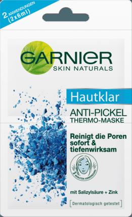 Отзыв на Garnier Hautklar Anti-Pickel Thermo-Maske, 12 ml из Интернет-Магазина DM