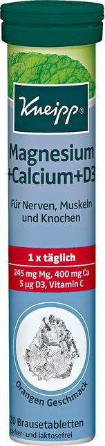 Отзыв на Kneipp Brausetabletten Magnesium + Calcium +D3 из Интернет-Магазина ROSSMANN