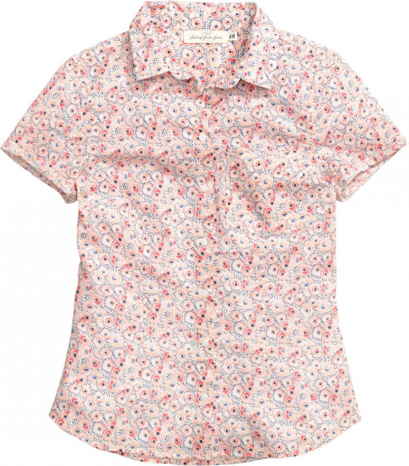 Отзыв на Хлопковая блузка c коротким рукавом из Интернет-Магазина H&M