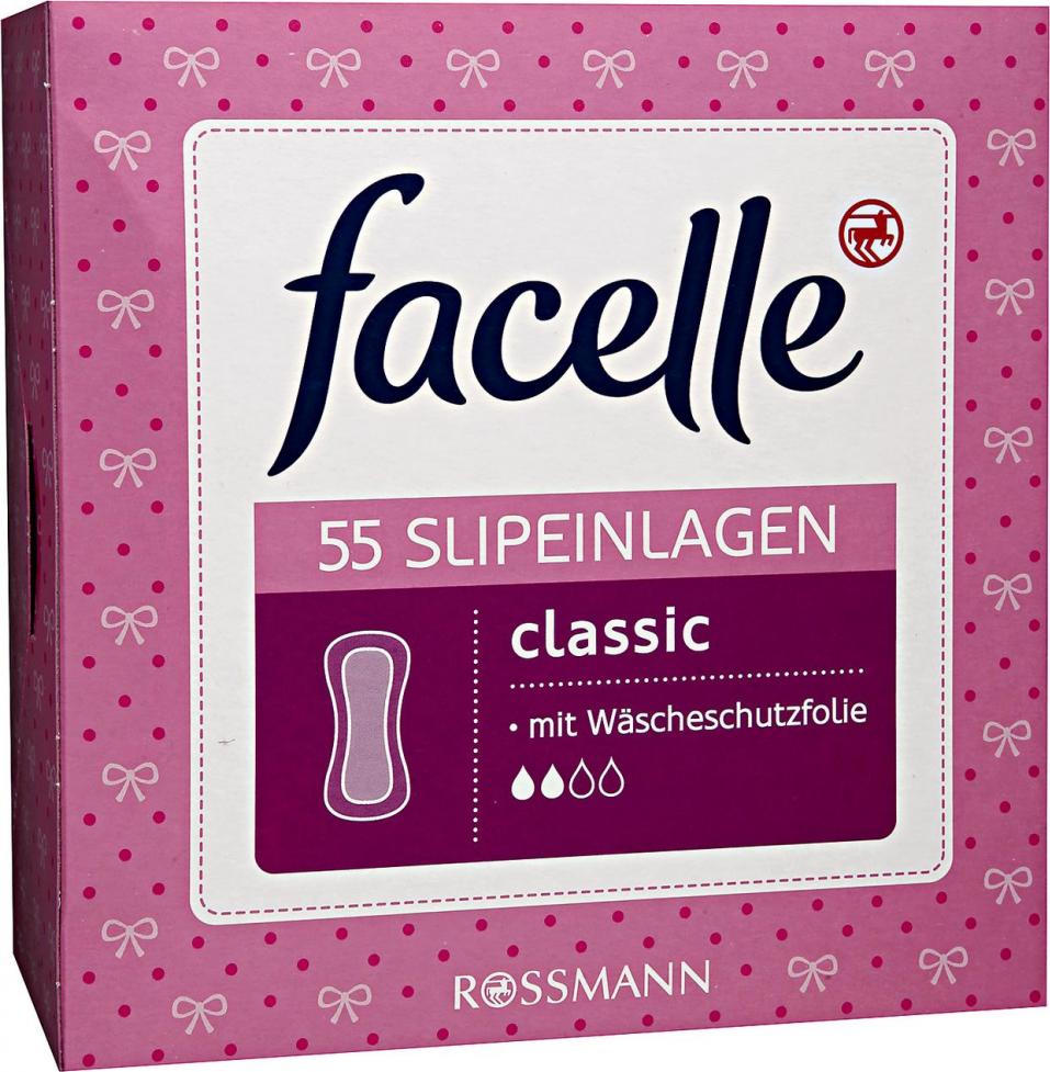 Отзыв на facelle Slipeinlagen classic из Интернет-Магазина ROSSMANN