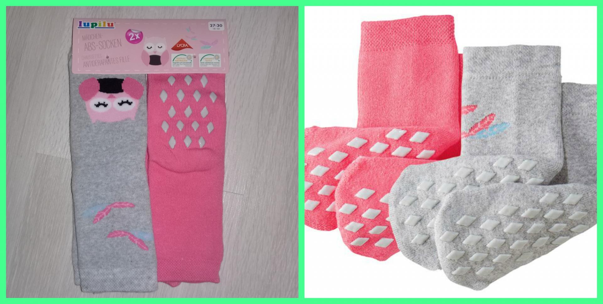 Отзыв на LUPILU® 2 пары для девочки малыша ABS-полный плюш носки из Интернет-Магазина LIDL