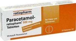 Отзыв на PARACETAMOL ratiopharm 500 mg из Интернет-Магазина Best-arznei