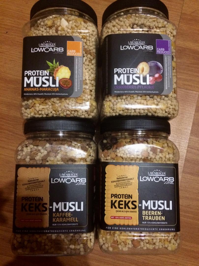 Отзыв на Layenberger LowCarb.one Keks-Müsli, Beeren-Trauben из Интернет-Магазина LIDL