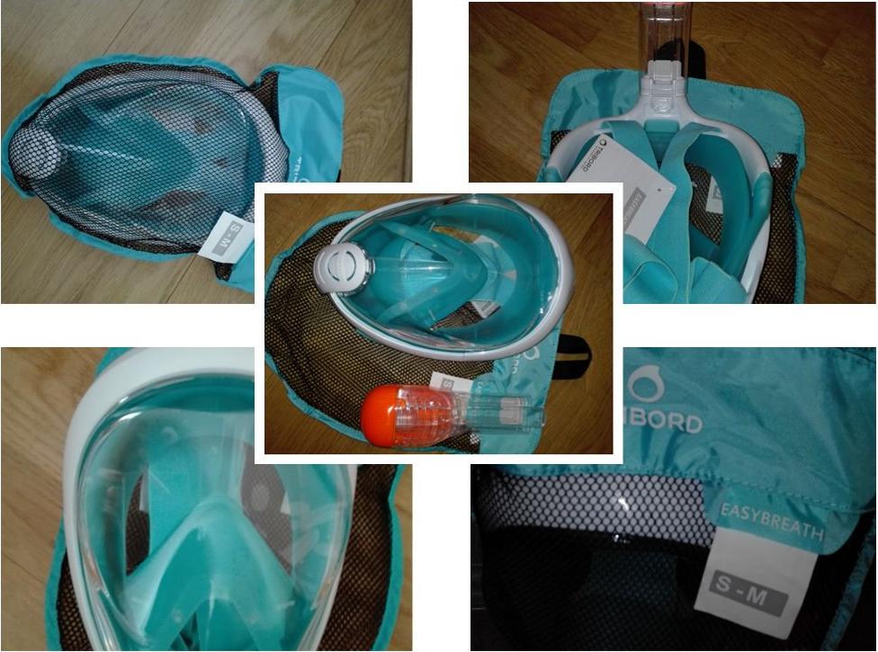 Отзыв на Шноркель маска Easybreath голубой SUBEA из Интернет-Магазина Decathlon