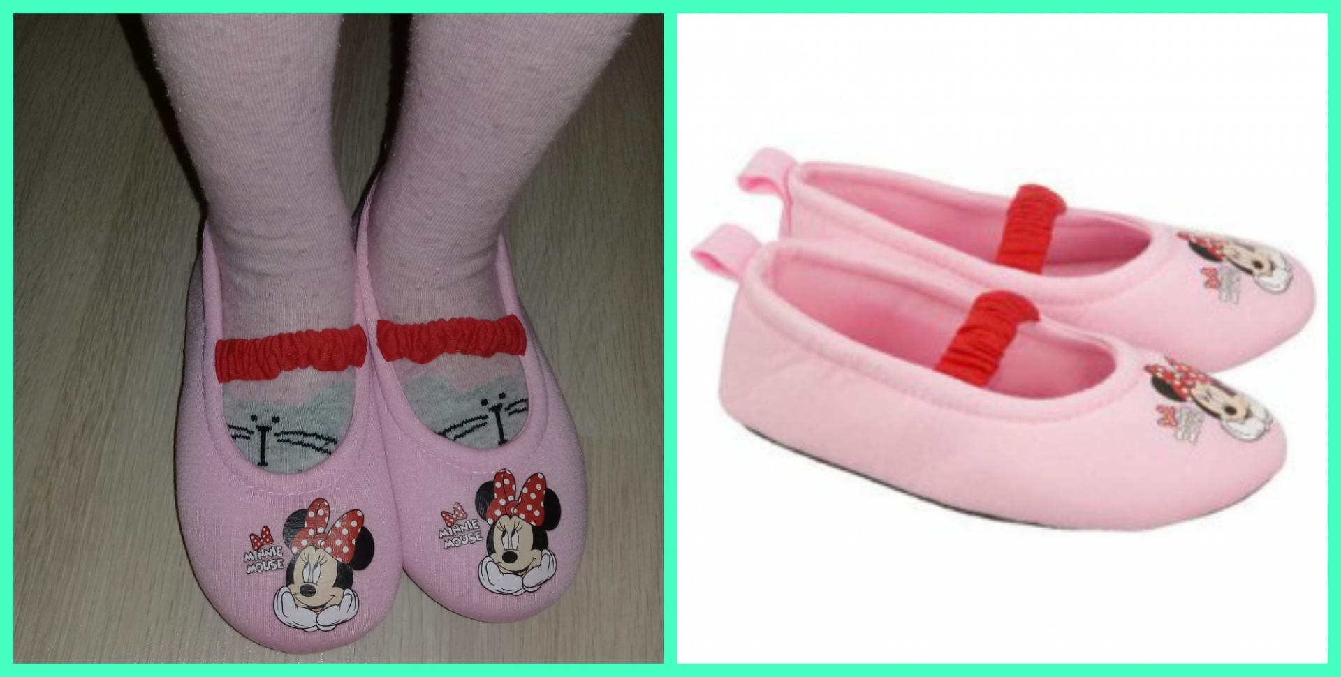 Отзыв на Minnie Mouse - домашние тапочки принтом из Интернет-Магазина Kik.de