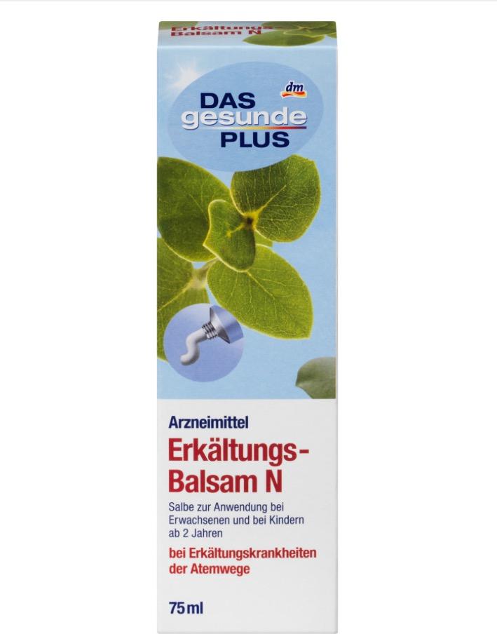 Отзыв на Erkältungs-Balsam N, 75 ml из Интернет-Магазина DM