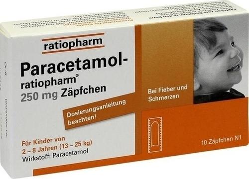 Отзыв на PARACETAMOL ratiopharm 250 mg Kleinkdr.-Suppos. 10 St из Интернет-Магазина Best-arznei