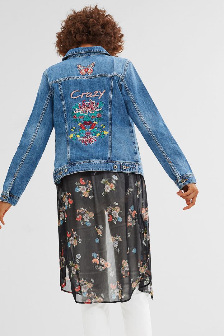 Отзыв на Пиджак джинсовый с вышивкой из Интернет-Магазина ESPRIT