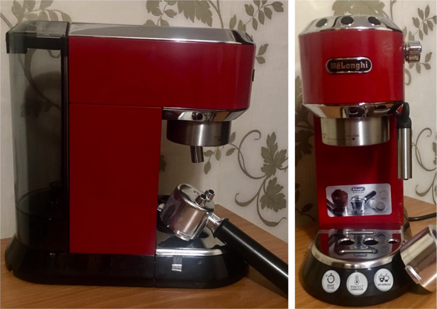 Отзыв на DeLonghi EC 680.R, Espressomaschine, 1450 W, Rot из Интернет-Магазина 