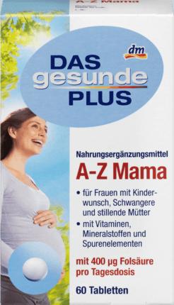 Отзыв на A-Z Mama Tabletten, 60 St из Интернет-Магазина DM