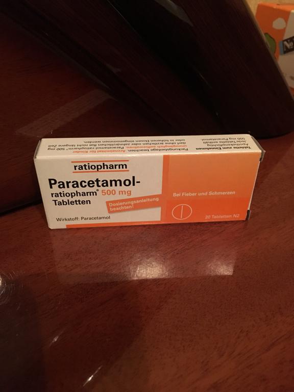 Отзыв на PARACETAMOL ratiopharm 500 mg Tabletten 20 St из Интернет-Магазина Best-arznei