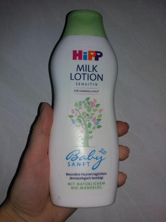 Milk lotion hot sale hipp