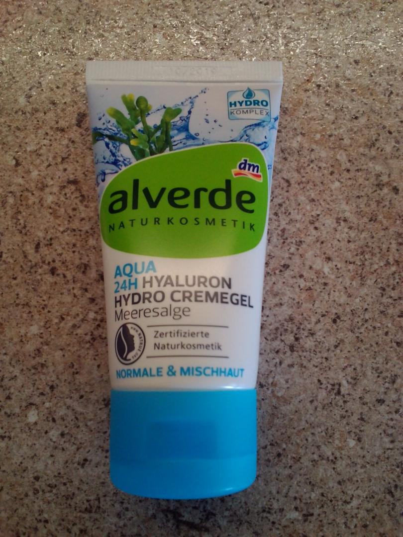 Отзыв на alverde-naturkosmetik-tagespflege-aqua-24h-hyaluron-hydro-cremegel-meeresalge,50ml из Интернет-Магазина DM