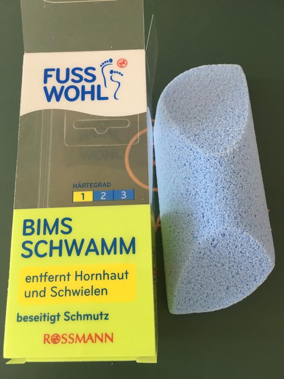 Отзыв на Fusswohl Bimsschwamm из Интернет-Магазина ROSSMANN
