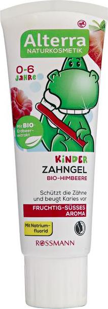 Отзыв на Alterra Дети zahngel Био-Himbeere из Интернет-Магазина ROSSMANN