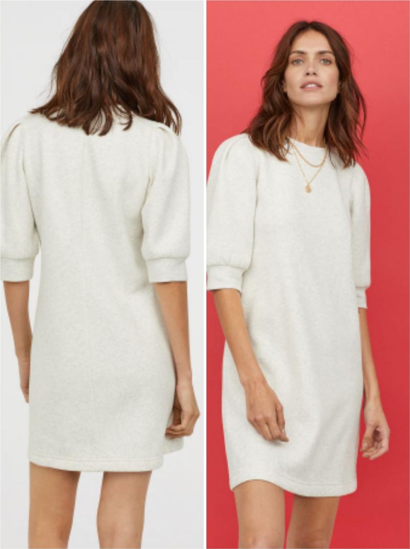 Отзыв на Теплое платье из Интернет-Магазина H&M