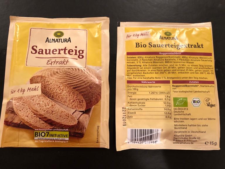 Отзыв на Alnatura Bio Sauerteig Extrakt из Интернет-Магазина ROSSMANN
