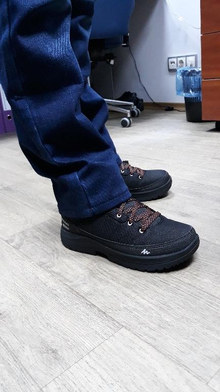 Отзыв на Зимняя обувь Зимние походы SH100 Теплый водонепроницаемый для мужчин черный из Интернет-Магазина Decathlon