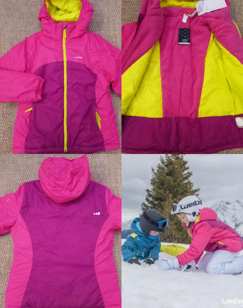 Отзыв на Лыжная куртка Трек 100 для детей Роза из Интернет-Магазина Decathlon