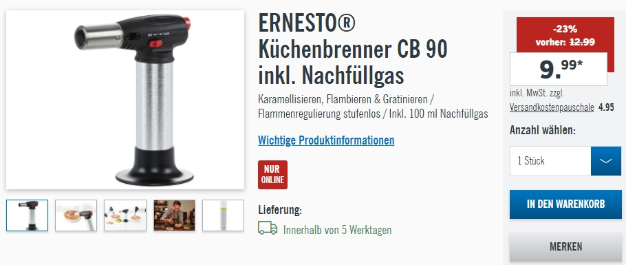 ERNESTO полезное для кухни скидки до 23% из магазина LIDL (Германия)