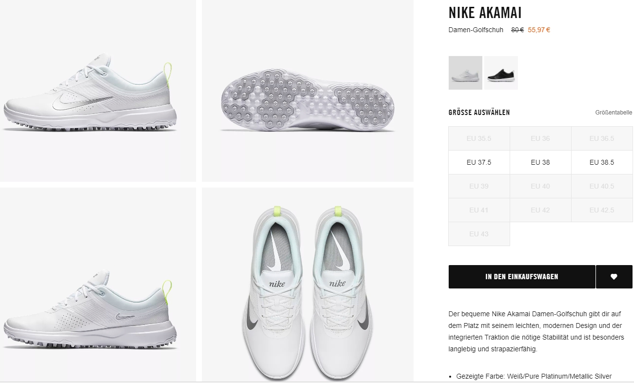 Бесплатная доставка без минимального заказа скидки до 50% из магазина Nike (Германия)
