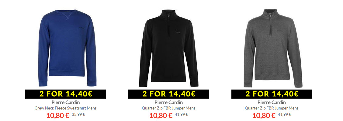 Мужские худи и штаны 2 за 14,40 €   Доп. скидка до 50% из магазина Sports Direct (Германия)