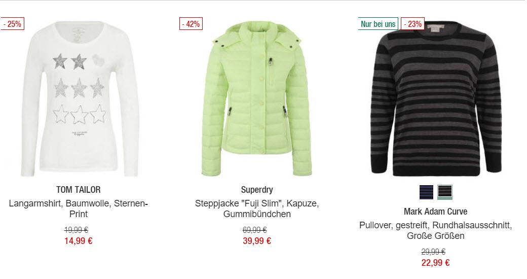 Женская одежда и обувь скидки до 50% из магазина GALERIA (Германия)