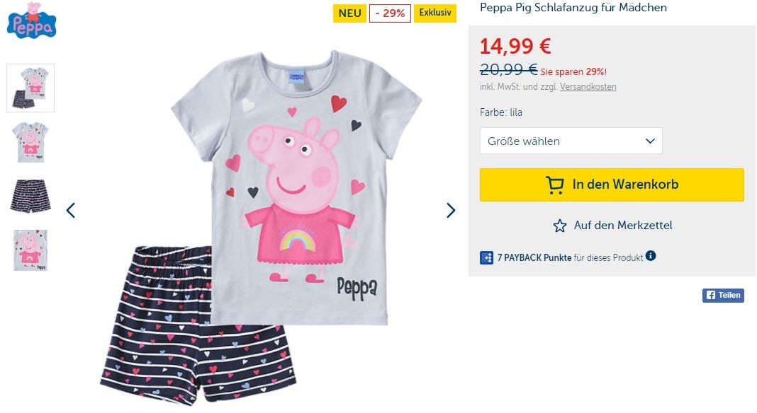 Детская коллекция Peppa Pig  скидки до 29% из магазина MyToys (Германия)