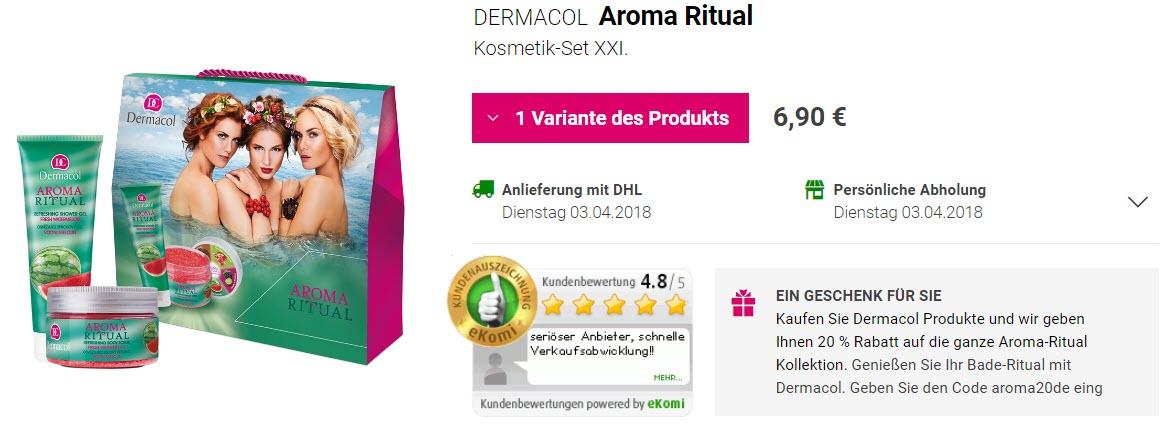 Уход за кожей тела Aroma Ritual Доп. скидка 20% из магазина Notino (Германия)