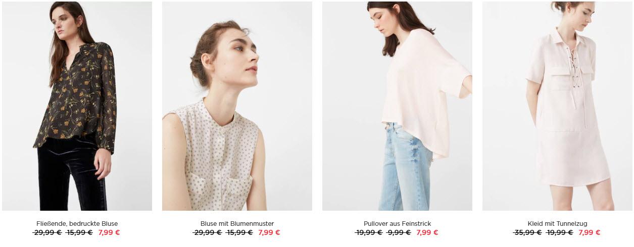 Распродажа женской одежды скидки до 80% из магазина MANGO Outlet (Германия)