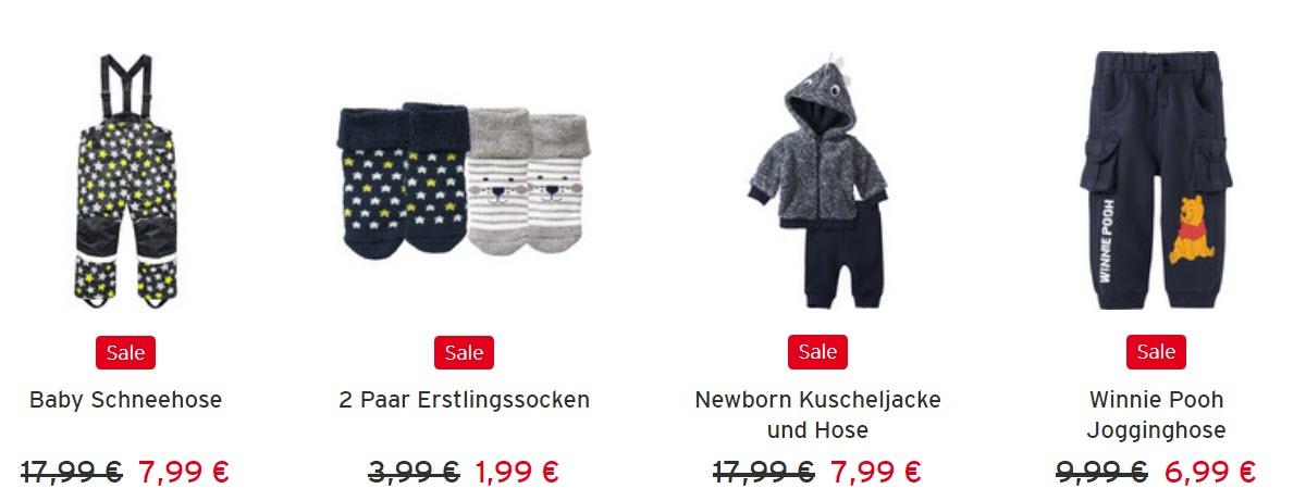 Сезонная распродажа детской одежды Скидка 30% из магазина Ernstings family (Германия)