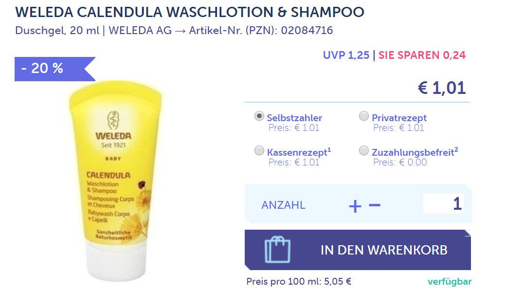 Косметика WELEDA по уходу за детьми Скидки до 31% из магазина Juvalis (Германия)