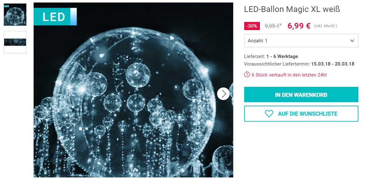 Необычные светильники скидки до 55% из магазина Lesara (Германия)