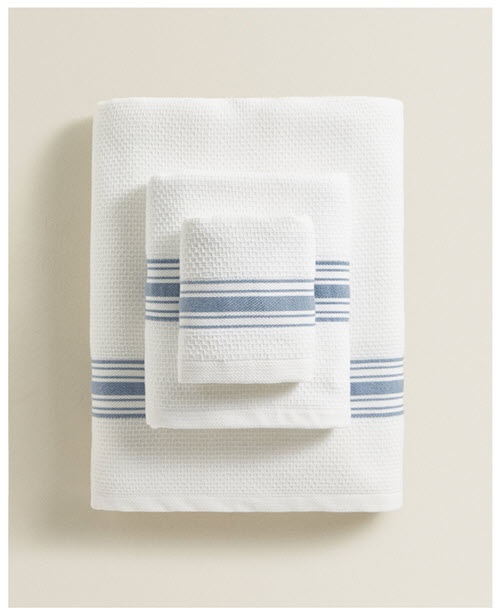 Банные полотенца Скидки до 20% из магазина Zara Home (Германия)