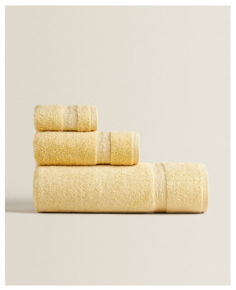 Махровые полотенца Скидки до 70% из магазина Zara Home (Германия)