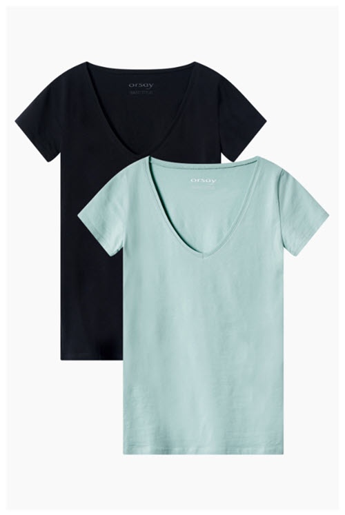 Женские футболки от 2€ Скидки до 60% из магазина Orsay.com (Германия)