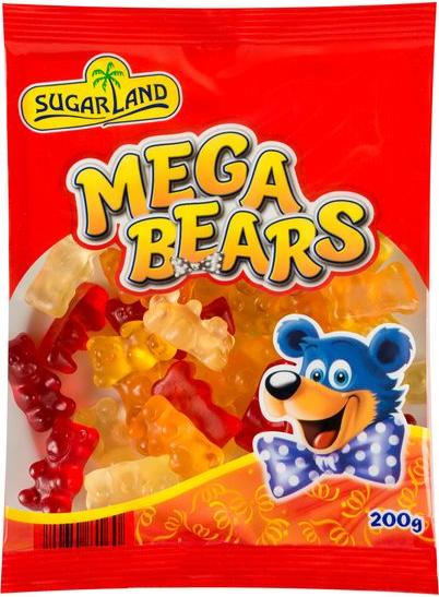 Отзыв на Sugar Land Fruchtgummi-Bärchen Mega Bears из Интернет-Магазина LIDL
