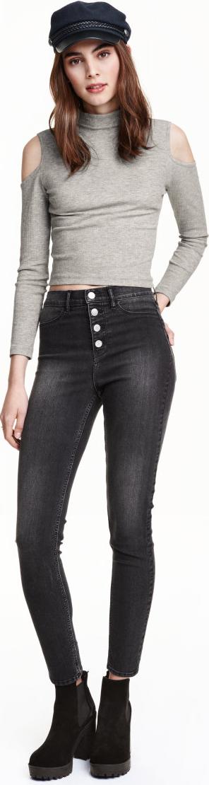 Отзыв на Супер стрейчевые брюки высокая талия из Интернет-Магазина H&M