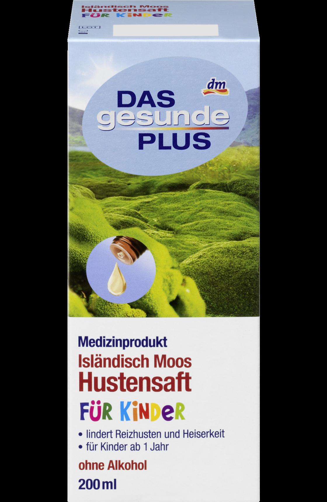 Отзыв на Isländisch Moos Hustensaft, 200 ml из Интернет-Магазина DM