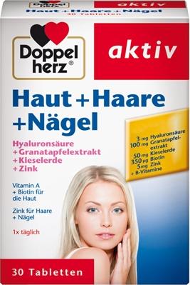 Отзыв на Doppelherz aktiv Haut + Haare + Nägel из Интернет-Магазина ROSSMANN
