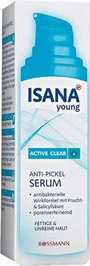 Отзыв на ISANA Young Active Clear Anti-Pickel Serum из Интернет-Магазина 