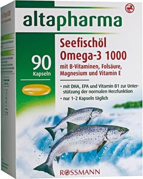 Отзыв на altapharma Seefischöl Omega-3 1000 из Интернет-Магазина 