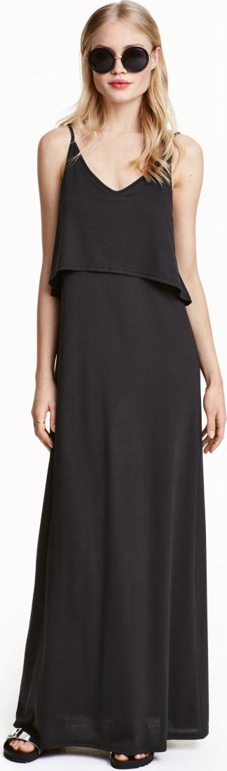 Отзыв на Длинное платье с трикотажа из Интернет-Магазина H&M