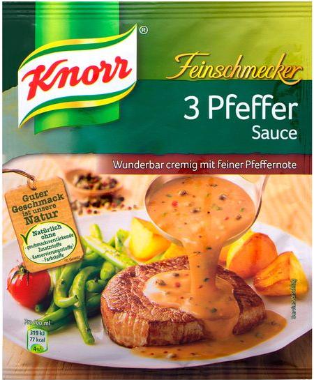 Отзыв на Knorr Feinschmecker 3 Pfeffer Sauce из Интернет-Магазина LIDL