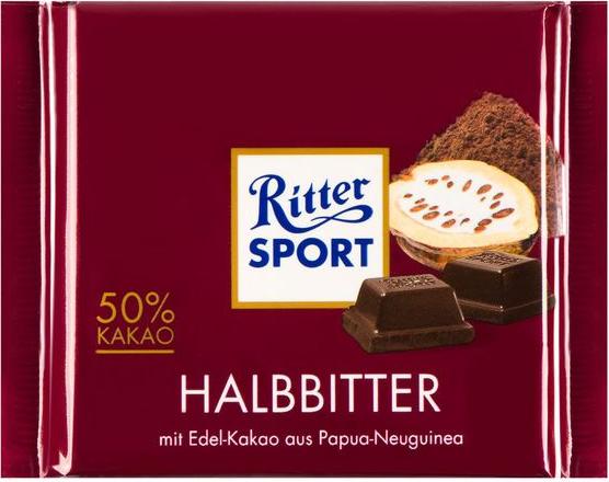 Отзыв на Ritter Sport Шоколад Горький из Интернет-Магазина LIDL